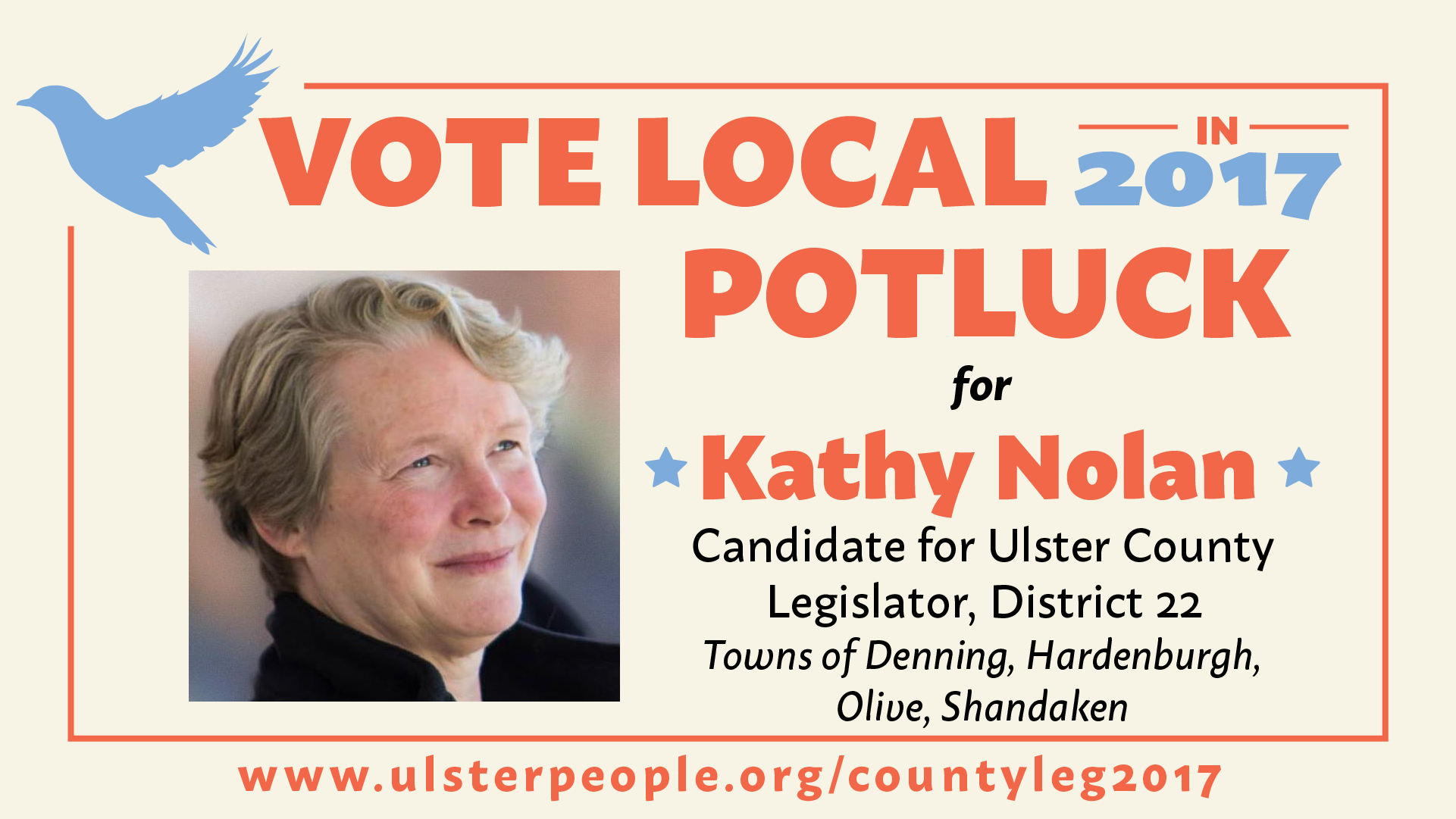 Vote Local Potluck for Kathy Nolan