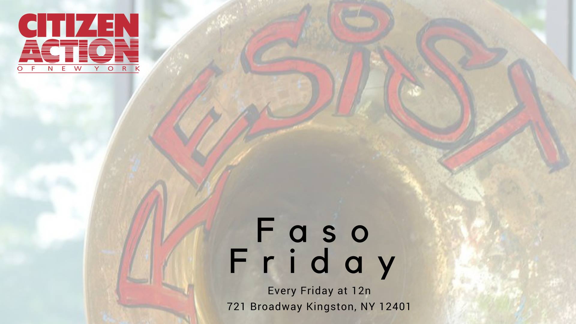 Faso Friday